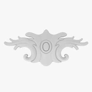 Cartouche Ornament 033 3D model
