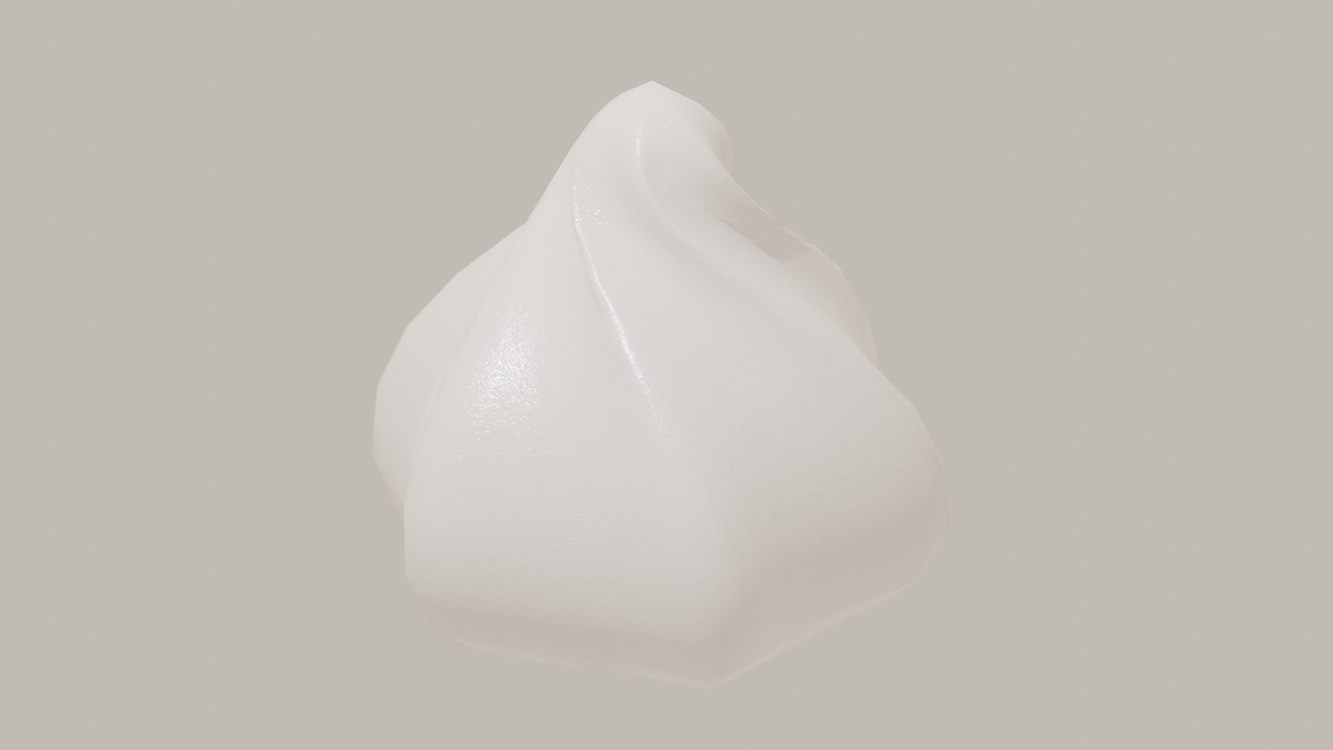 Whipped Cream 01 3D TurboSquid 2092445