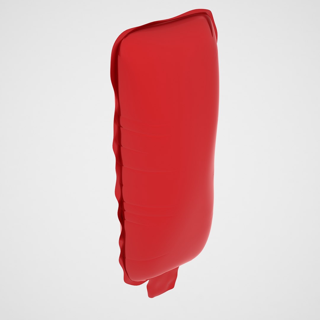 Balloon letter red 3D model - TurboSquid 1384283