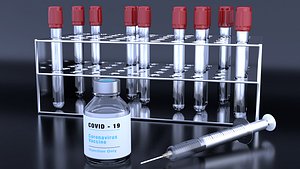 3D syringe vaccine covid