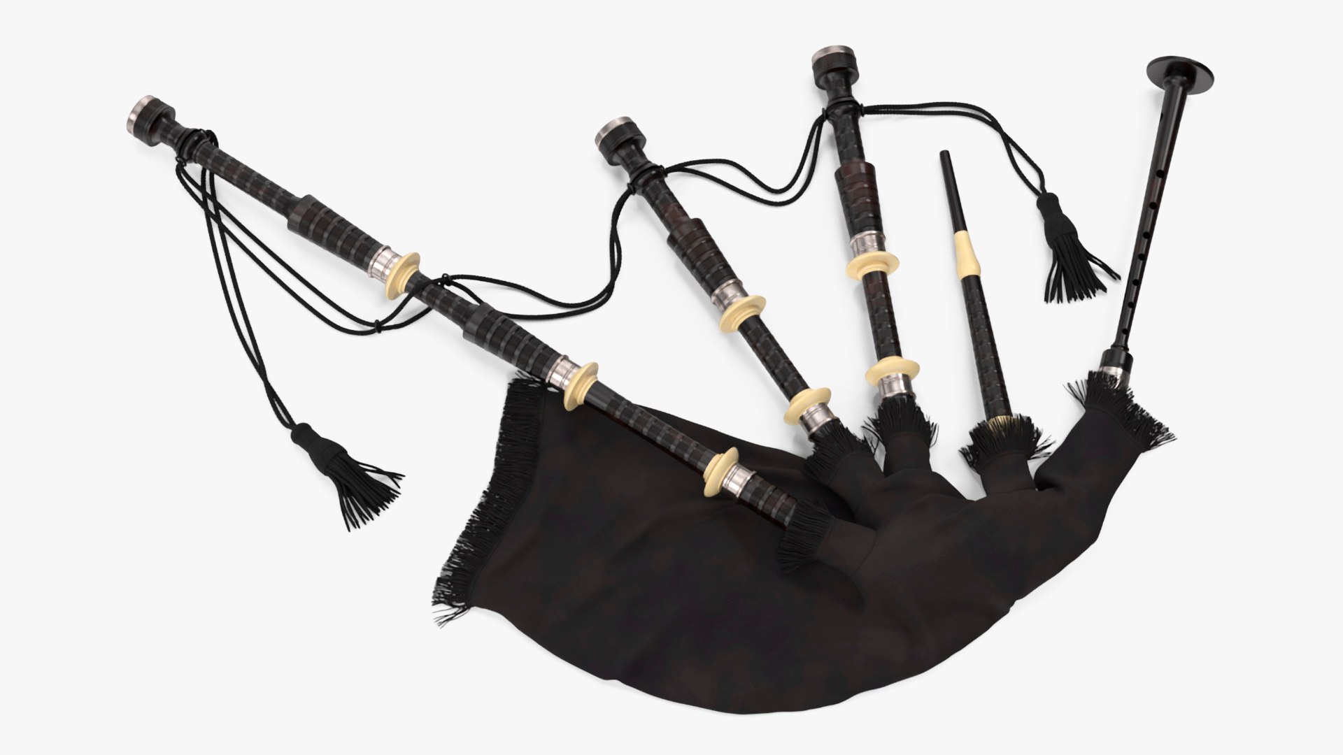 scottishbagpipesinstrumentblac