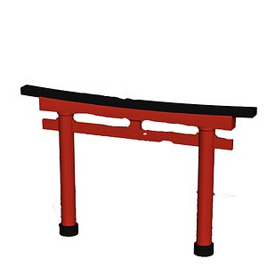 Shrine gate Japanese