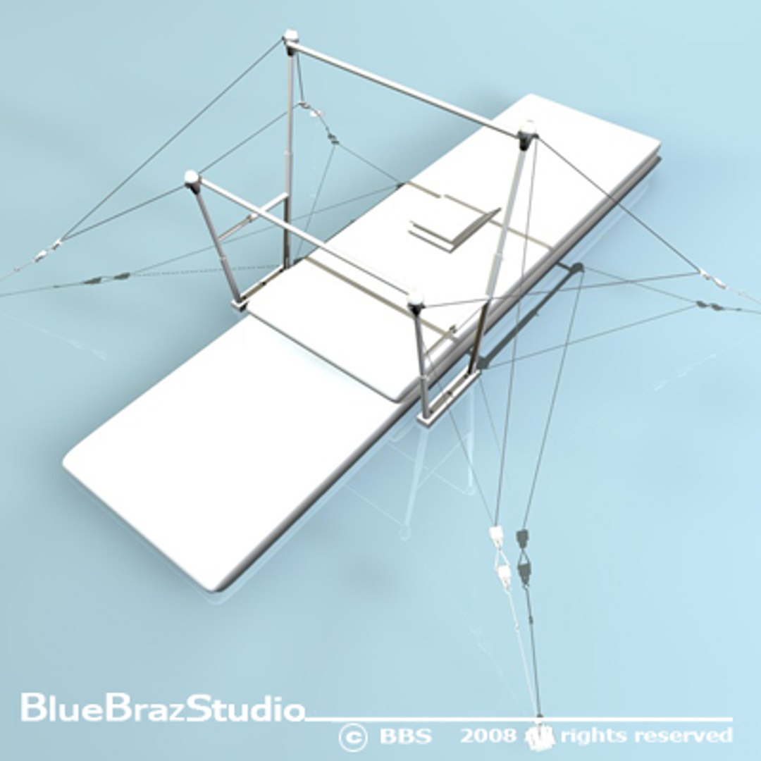 3d Model Uneven Parallel Bars
