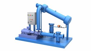 3D condenser water filtration systems