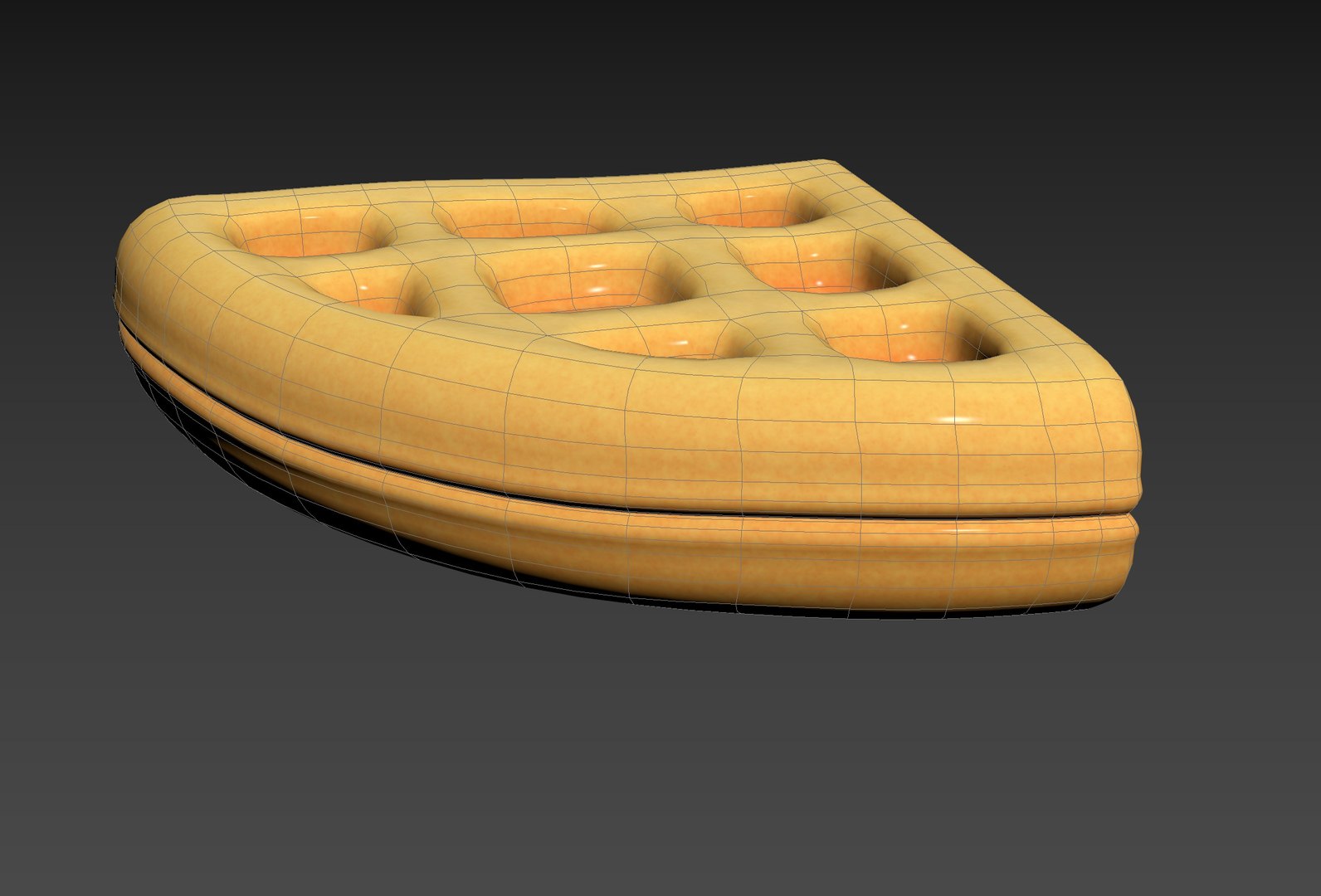Waffle 3D Model - TurboSquid 2168085