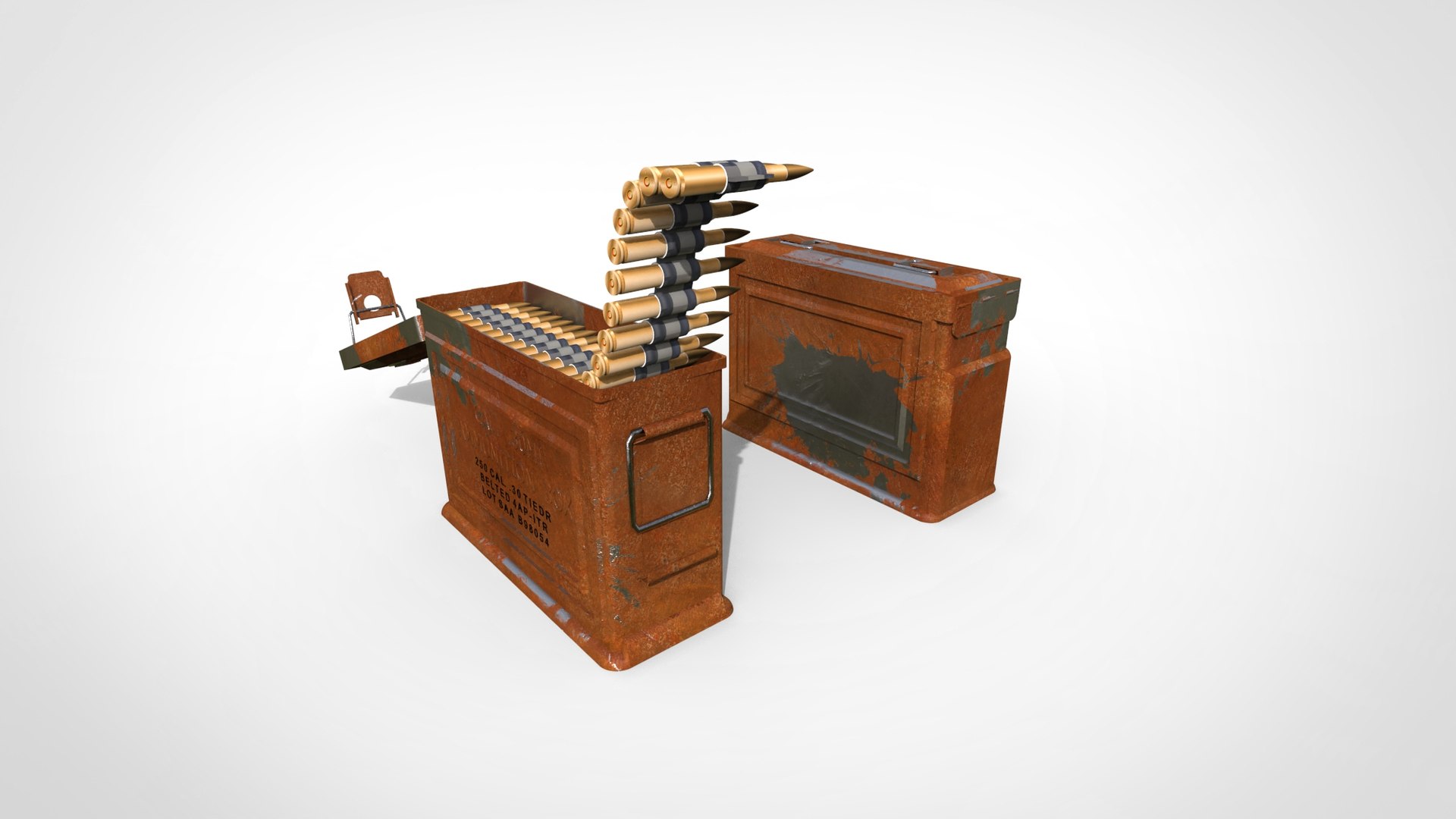 Ammo Box Model - TurboSquid 2004079