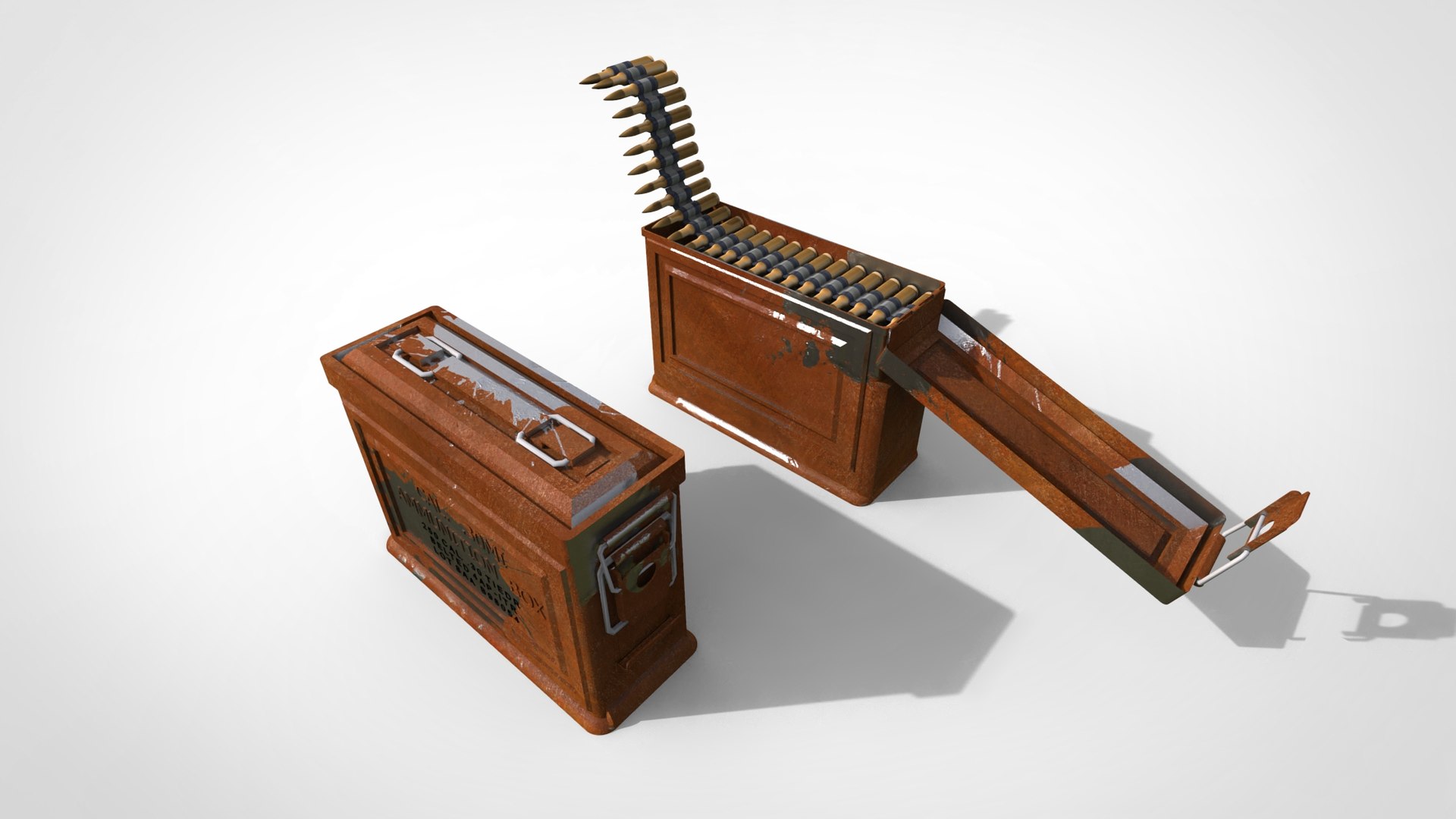 Ammo Box Model - TurboSquid 2004079