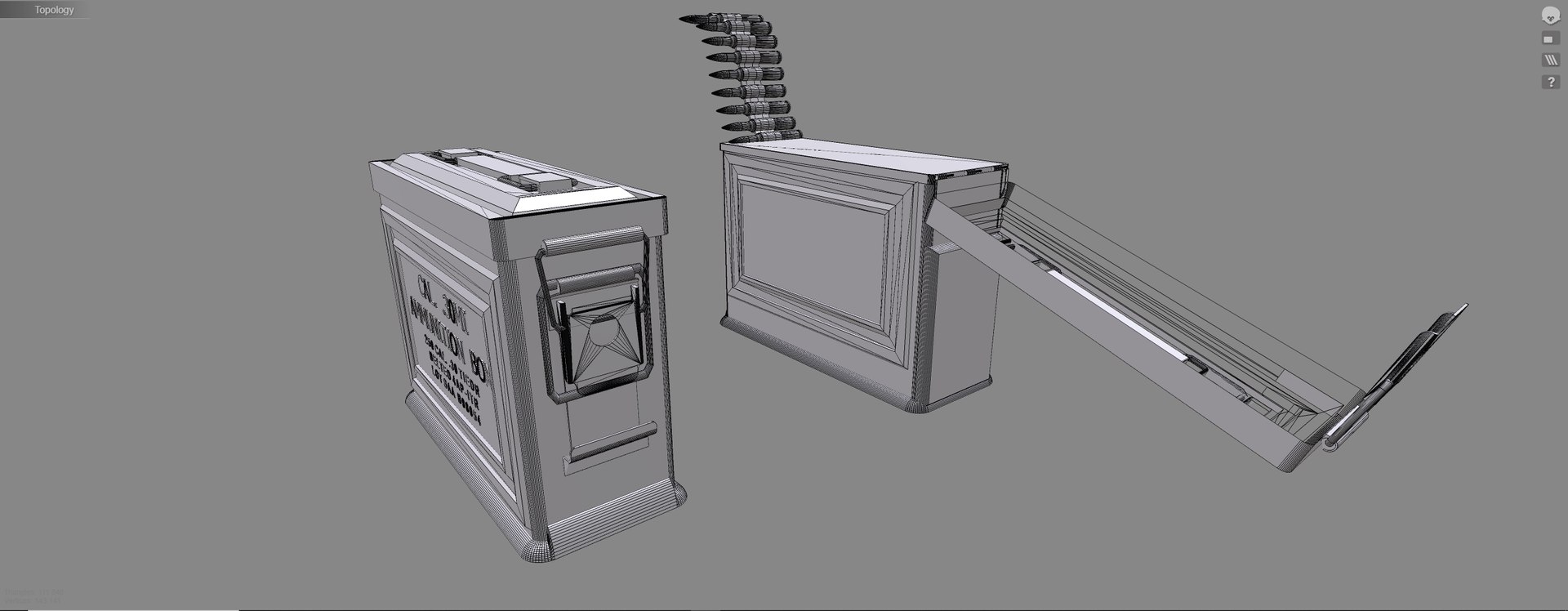 Ammo Box Model - TurboSquid 2004079