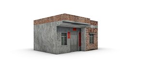 Chinese Brick Residential 8 3D model
