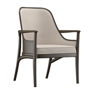 3D WOODLAND VENEER BACK DINING CHAIR