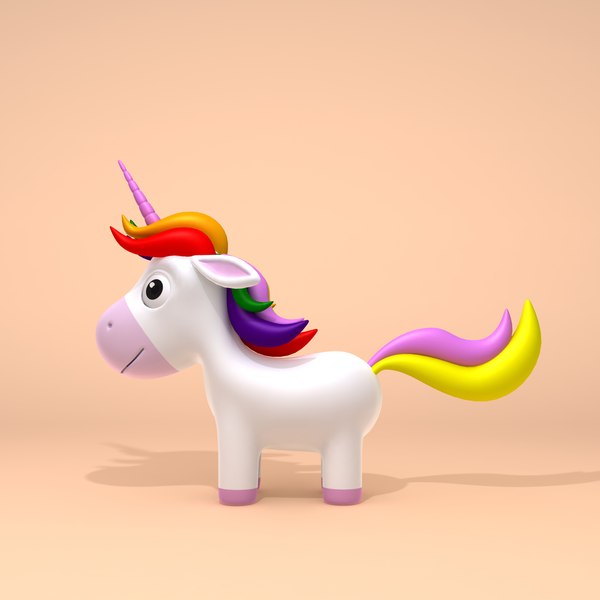 Unicorn cartoon character model - TurboSquid 1485769 Unicorn cartoon character model - TurboSquid 1485769
