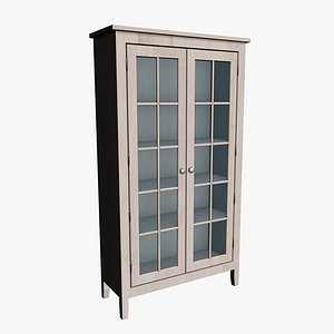 3D PANTRY GLASS CABINET model