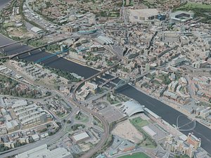 3D model Newcastle upon Tyne City