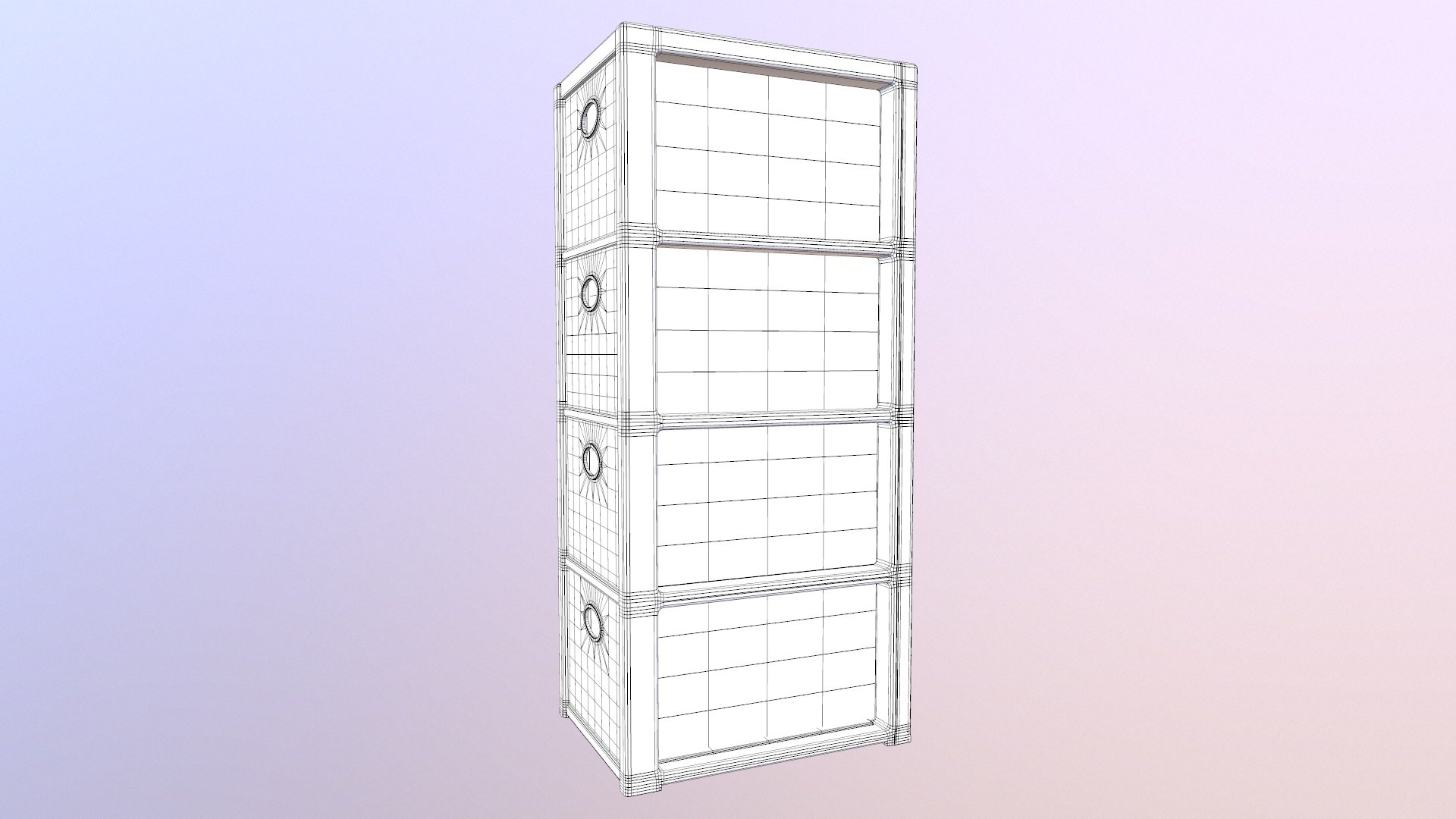 Beside Storage 3D - TurboSquid 2171186