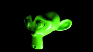 expanding holes animation 3D