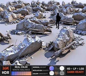 Concrete Barricade 16K