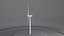 3D Onshore Wind Turbine model