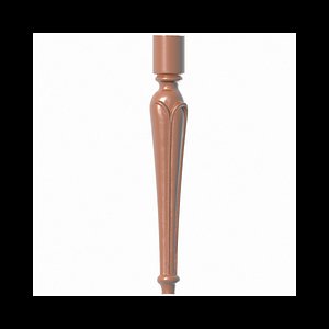 3D CARVEDed LATHE 46 model