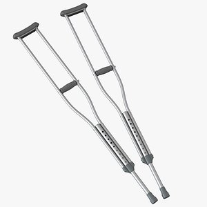 3ds push button crutches