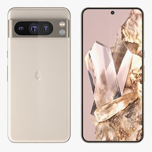 3D Google Pixel 8 Pro Porcelain