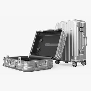 Travel Suitcase Rimowa Original Cabin Silver