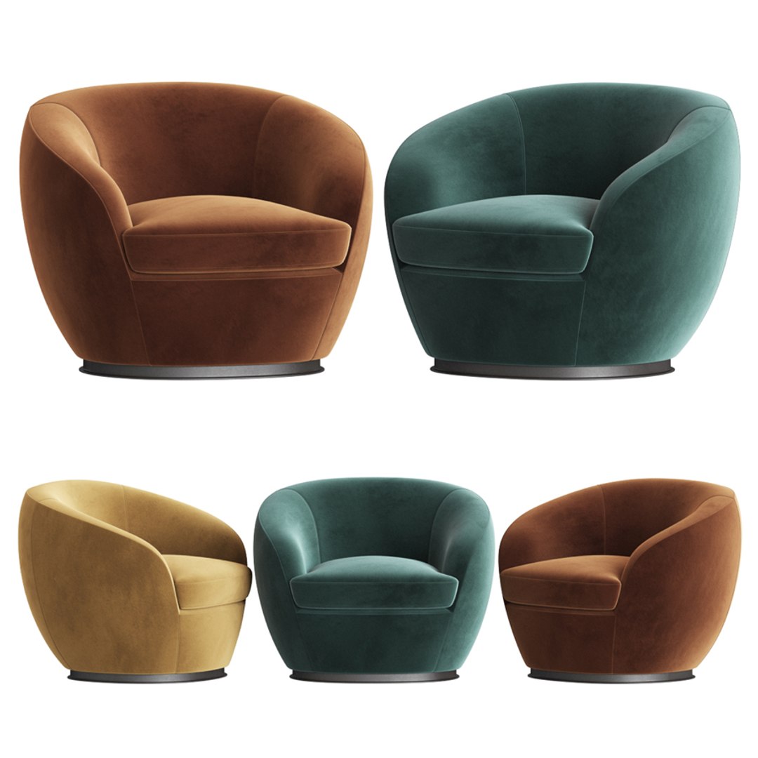 Luxury Italian Designer Velvet Model - TurboSquid 1550054