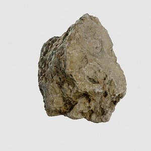 3D photoscanned rock