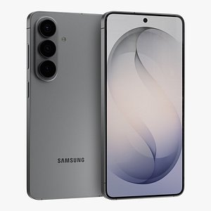 Samsung Galaxy S26 Silver Shadow 3D model