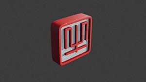 chinese seals ox 3D model