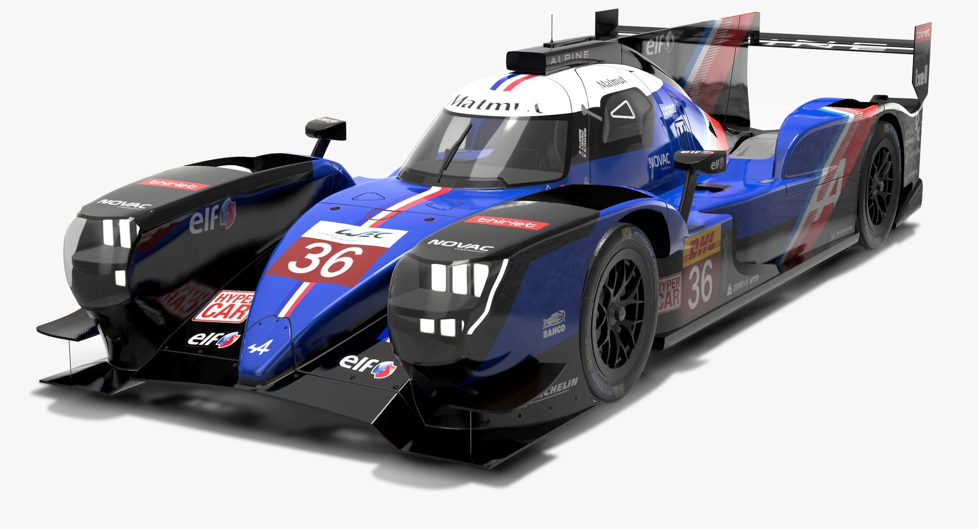 3D WEC LMH 2021 Race Car Collection Model - TurboSquid 1784561