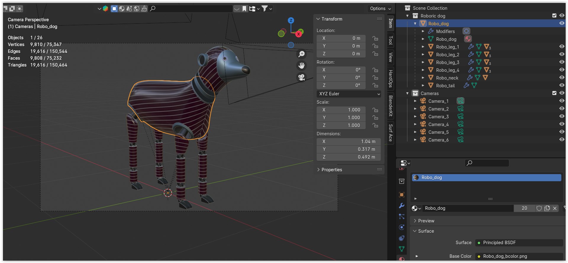 3D Robotic dog VI PBR model https://p.turbosquid.com/ts-thumb/pE/ZABXtD/lx/screenshot091024at11.35pm/png/1726004414/1920x1080/fit_q87/ed3855add4f285eba9ff9d2dc0357bdfea9e75ac/screenshot091024at11.35pm.jpg