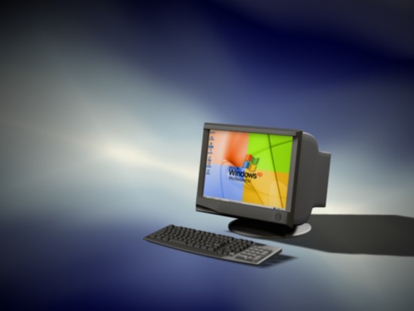 screen keys 3d model