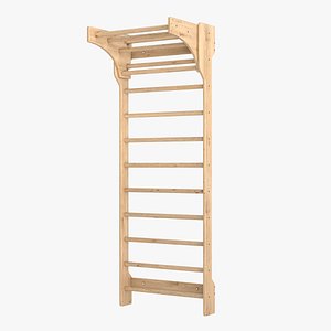 Swedish Ladder - Wooden 3D