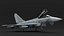 Multirole Fighter Eurofighter Typhoon für Cinema 4D manipuliert