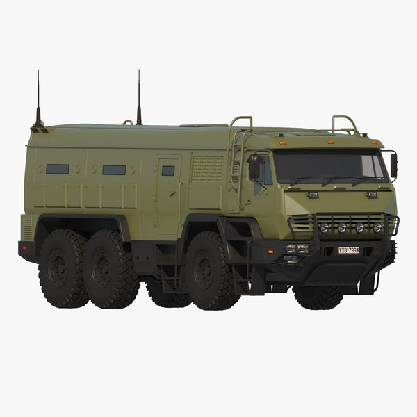 3D Military vehicle model - TurboSquid 2004983
