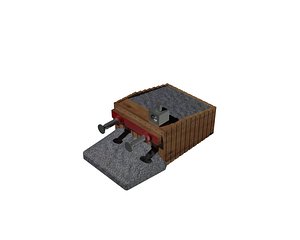 07950 buffer stop track model