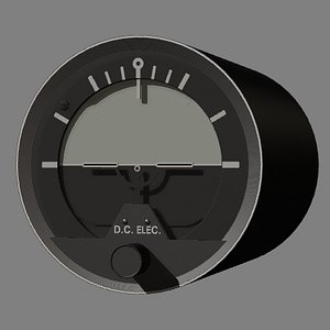 Secondary Atitude Indicator (AI, Artifical Horizon)