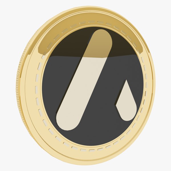 ATLANT Cryptocurrency Gold Coin 3D model