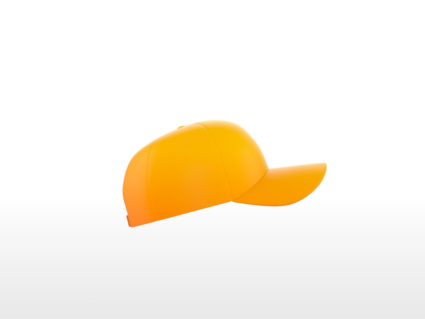 Yellow Cap 3D Model - TurboSquid 2120415
