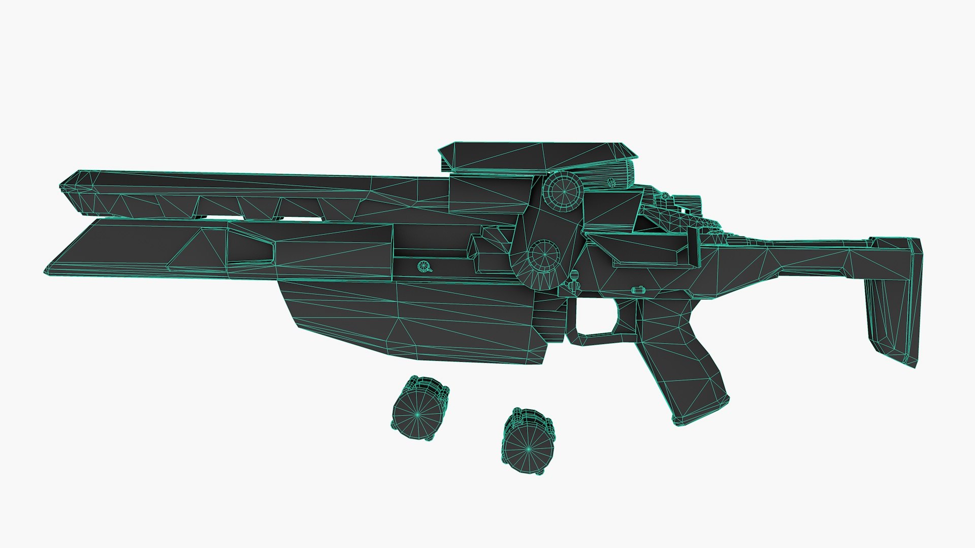 Energy Rifle 3D Model - TurboSquid 2350566