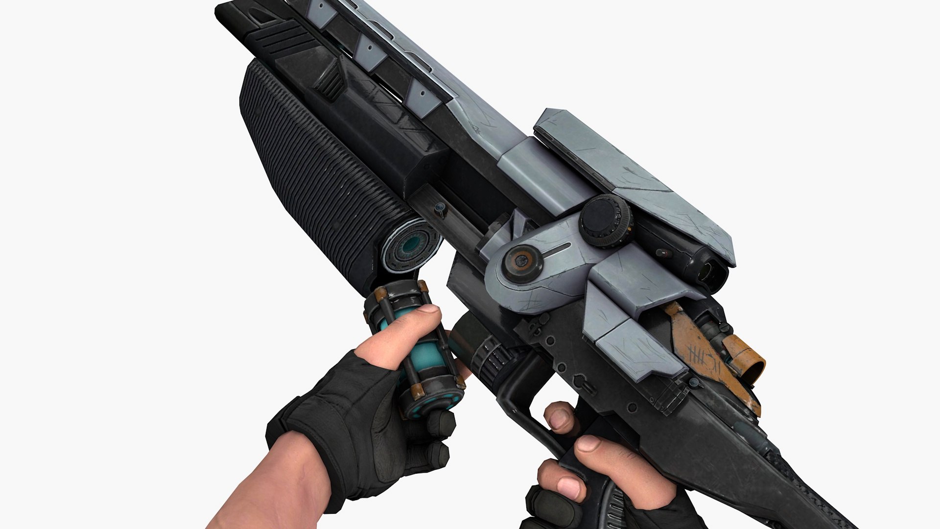 Energy Rifle 3D Model - TurboSquid 2350566
