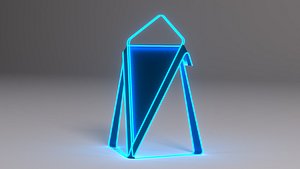 Sci Fi Podium 3D model