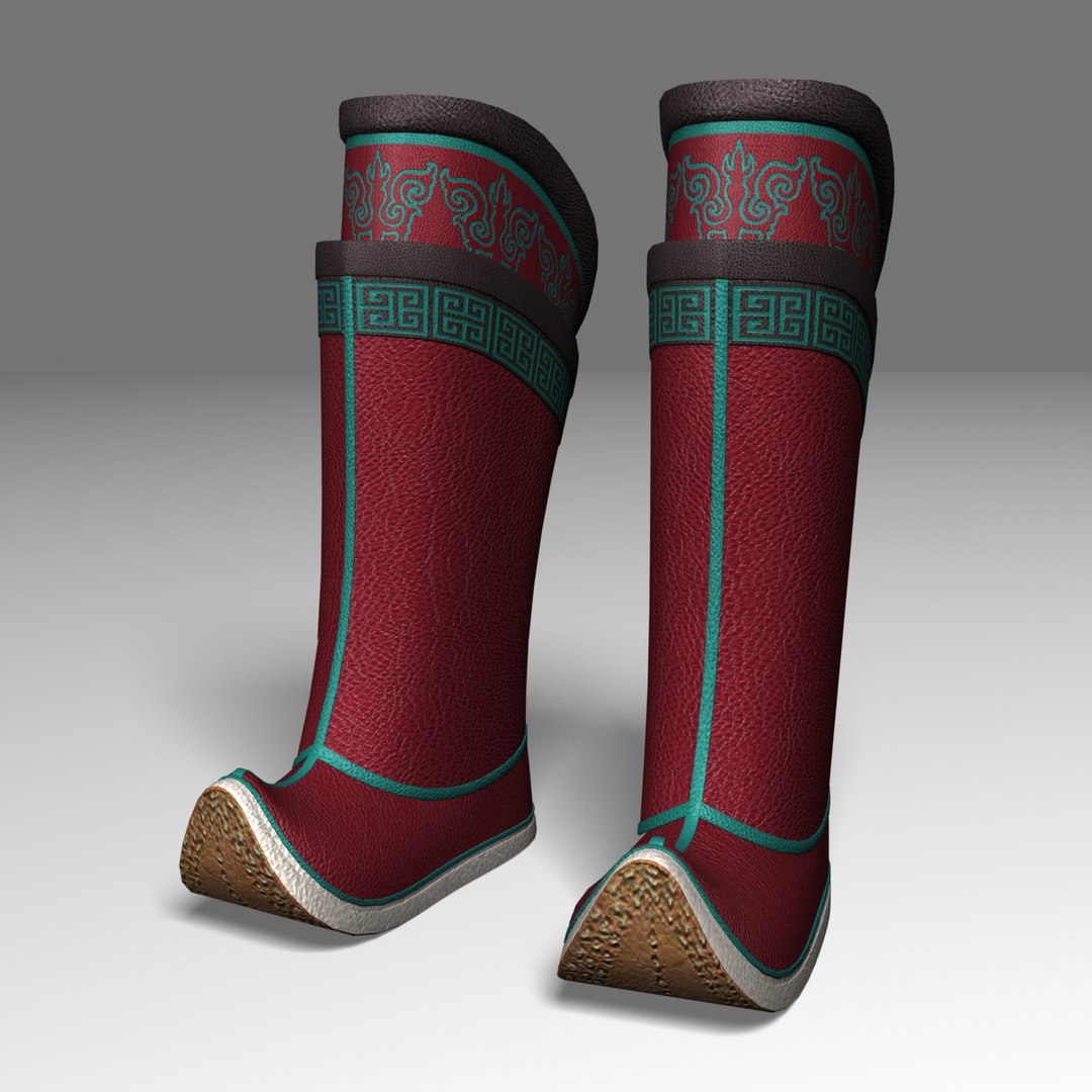 mongol boots 3d model https://p.turbosquid.com/ts-thumb/pE/yWwqeq/kFe6PA0O/7/jpg/1319616737/1920x1080/fit_q87/3a8d9ab1d4fcd99fd21a9af228798cbcfac6b0bb/7.jpg