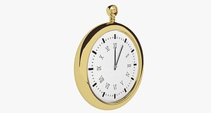 pocket watch 3D