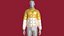 Men Printed Divine 66 Retro Puffer Jacket