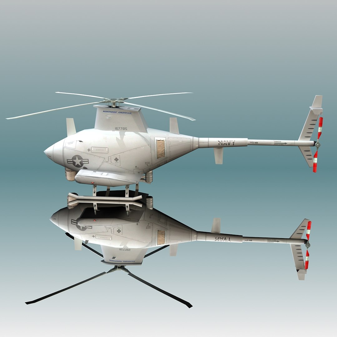 3d Northrop Mq-8 Scout