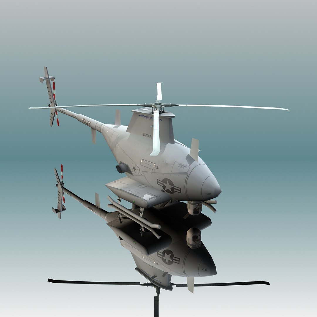3d Northrop Mq-8 Scout