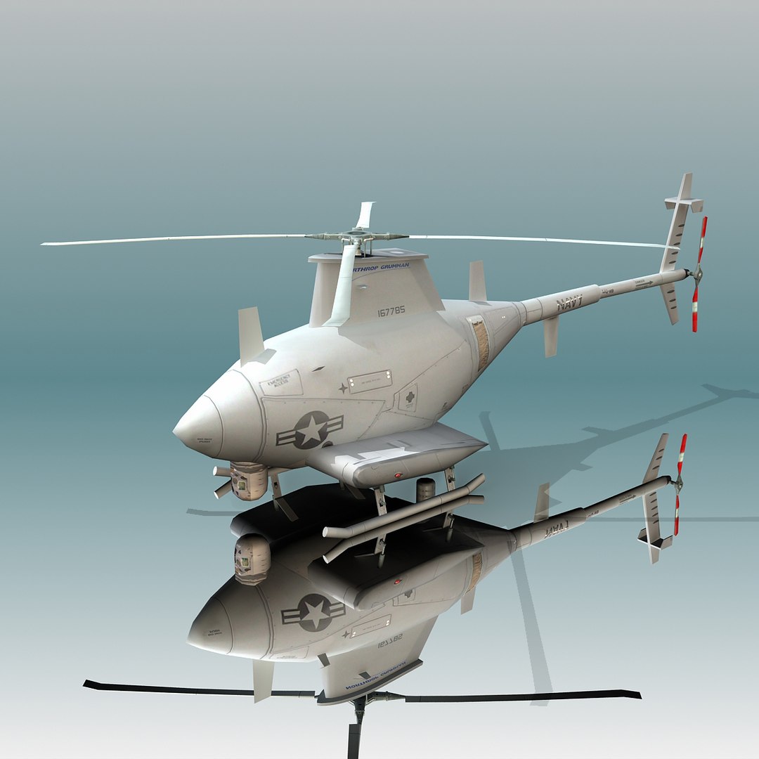 3d Northrop Mq-8 Scout