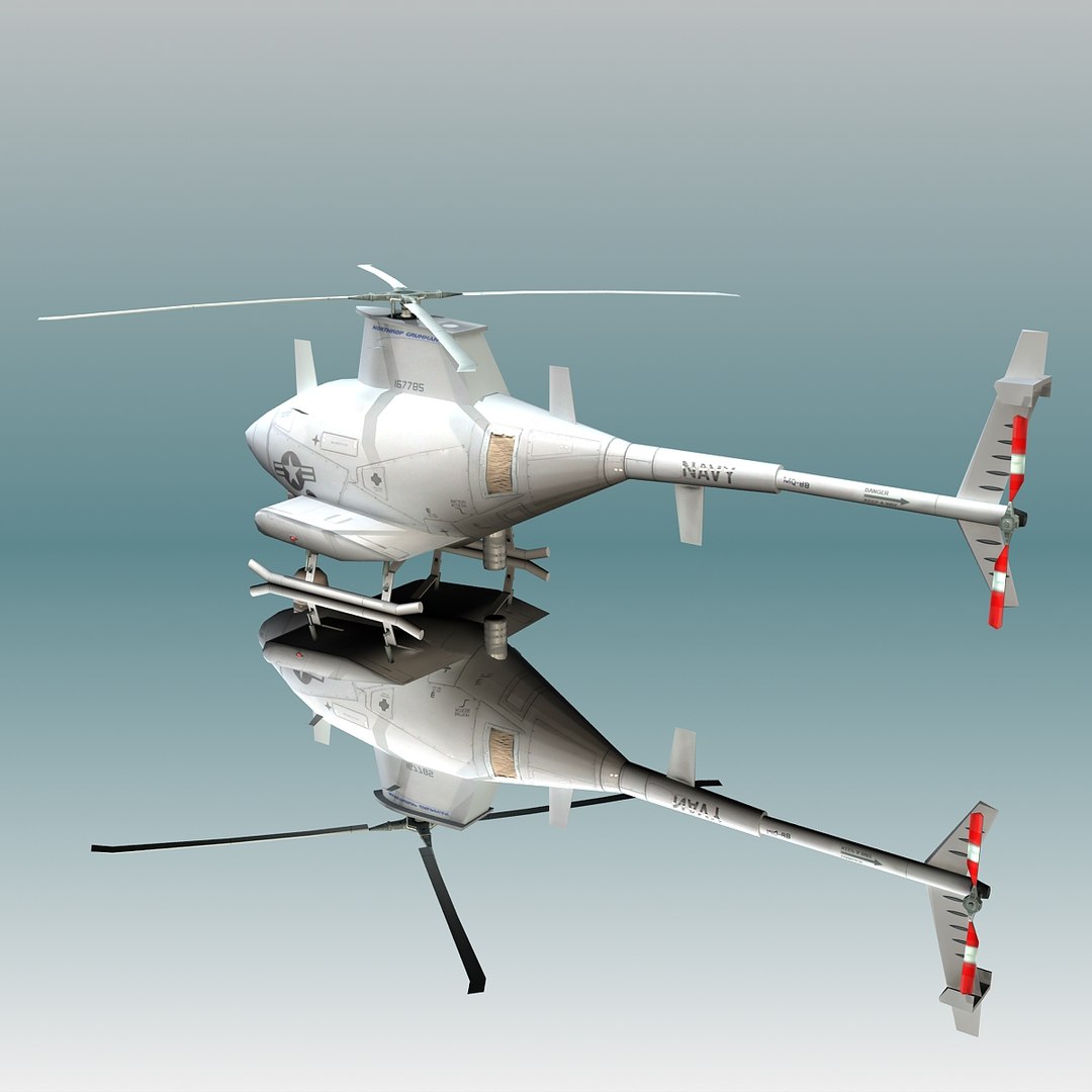 3d Northrop Mq-8 Scout