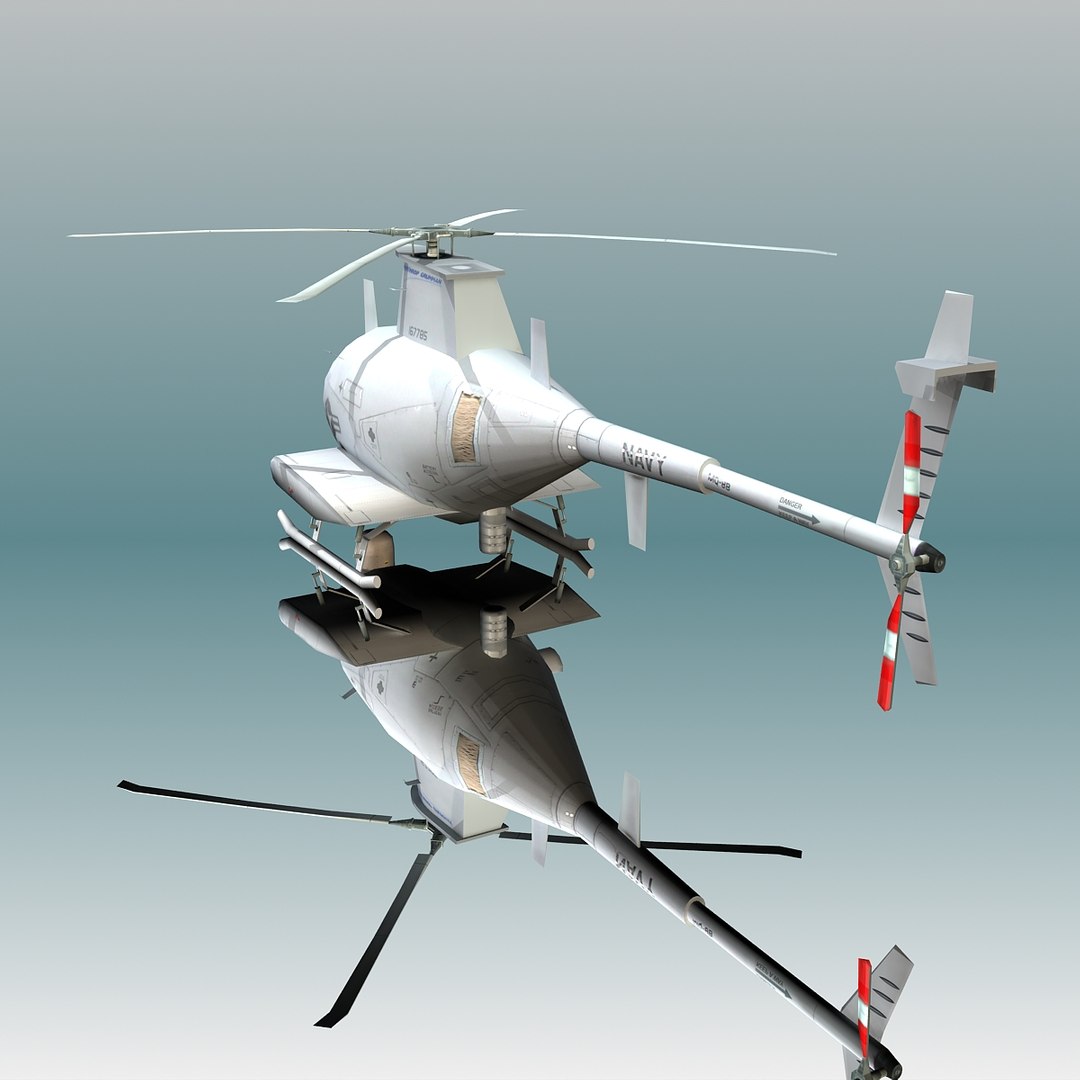 3d Northrop Mq-8 Scout